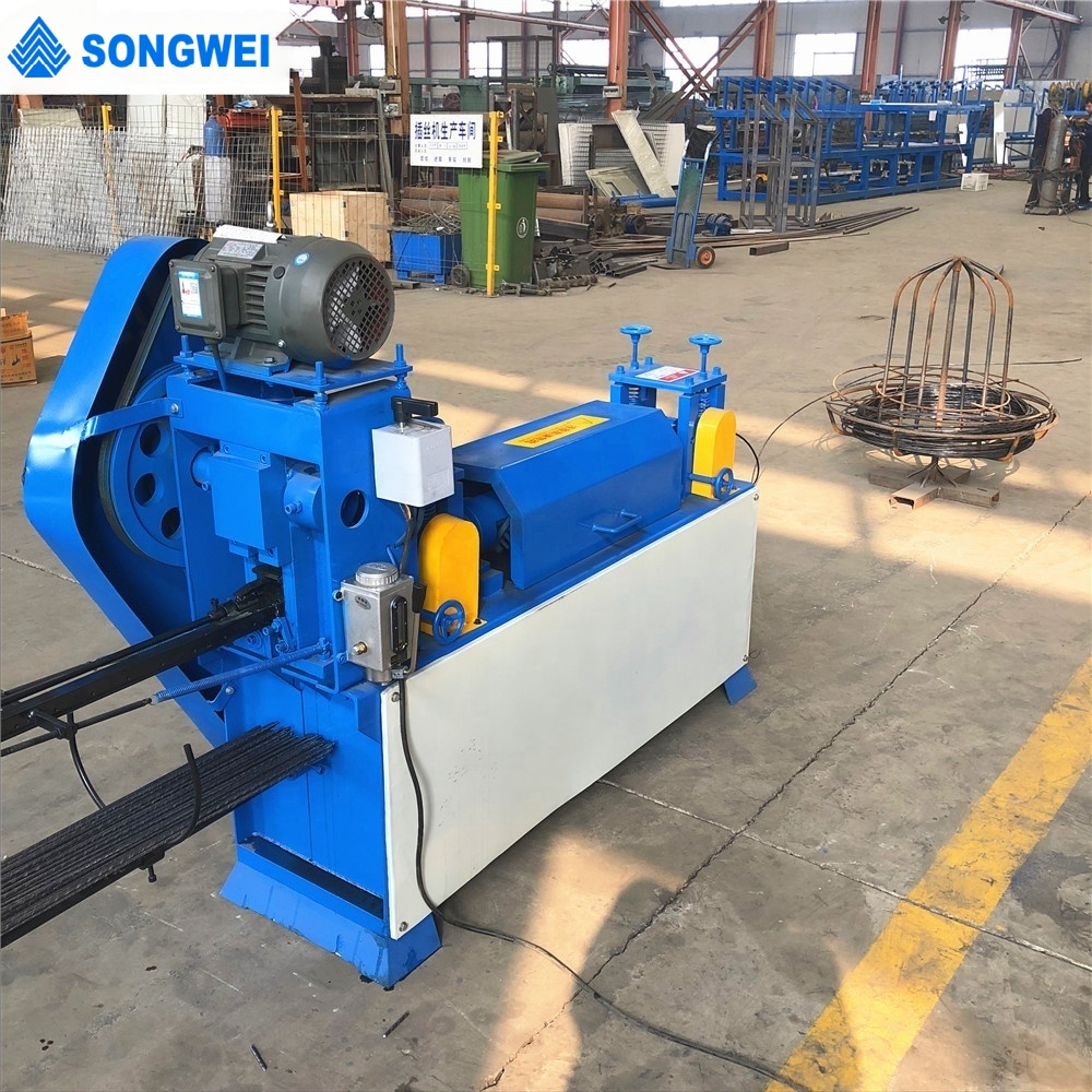 Automatic Steel Wire Straightening and Cutting Machine for 4-8 mm