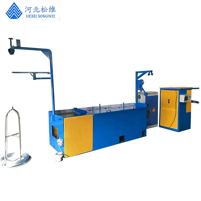 4 Tower Wheels 3.0-1.0 Mm Wet Wire Drawing Machine