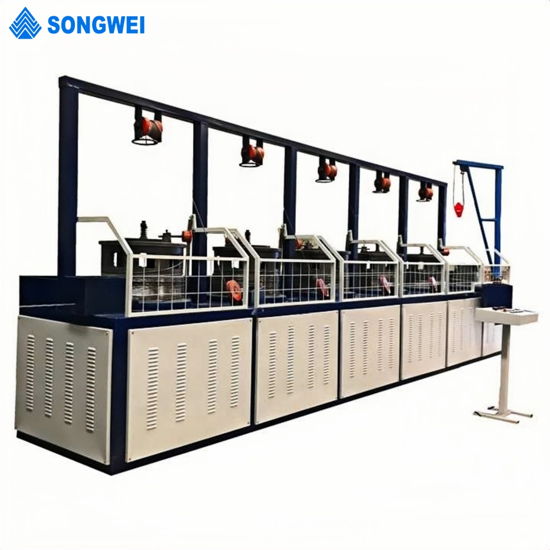 Automatic Pulley Wire Drawing Machine
